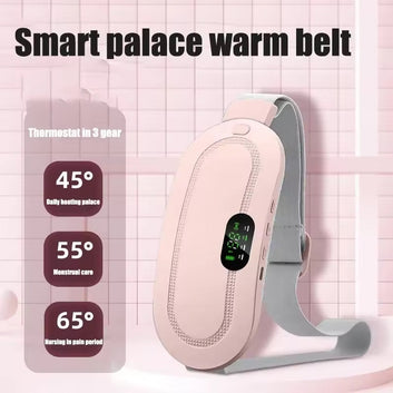 Electric Period Cramp Massager & Heating Belt – Pain Relief for Women